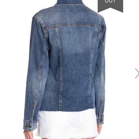 Joe’s Jeans Raw Hem Denim Jacket - Picture 2 of 4